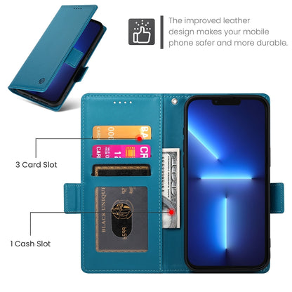 iPhone 13 Pro Max Magnetic Leather Wallet Case with Card Slots, Stand Function & Full Protection