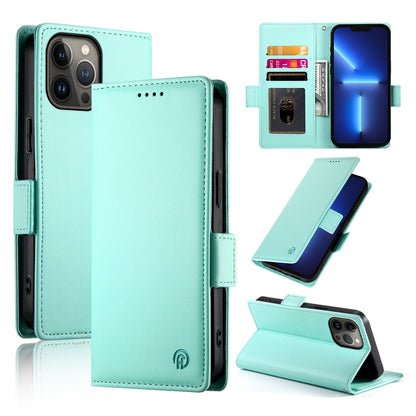 iPhone 13 Pro Max Magnetic Leather Wallet Case with Card Slots, Stand Function & Full Protection