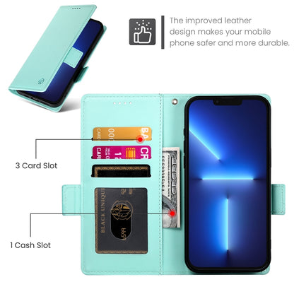 iPhone 13 Pro Max Magnetic Leather Wallet Case with Card Slots, Stand Function & Full Protection