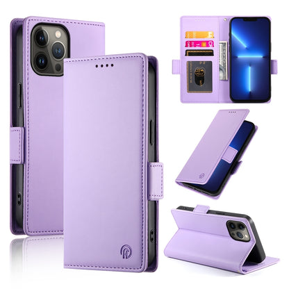 iPhone 13 Pro Max Magnetic Leather Wallet Case with Card Slots, Stand Function & Full Protection
