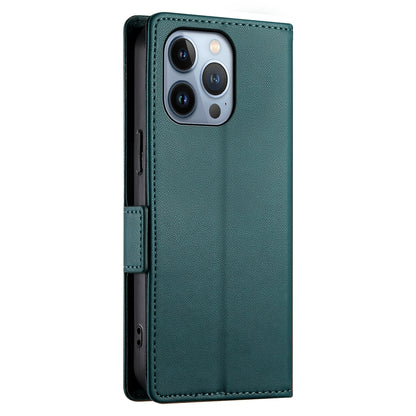 iPhone 13 Pro Magnetic Leather Wallet Case with Card Slots, Stand Function & Full Protection