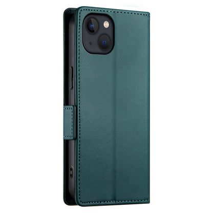 iPhone 13 Magnetic Leather Wallet Case with Card Slots, Stand Function & Full Protection