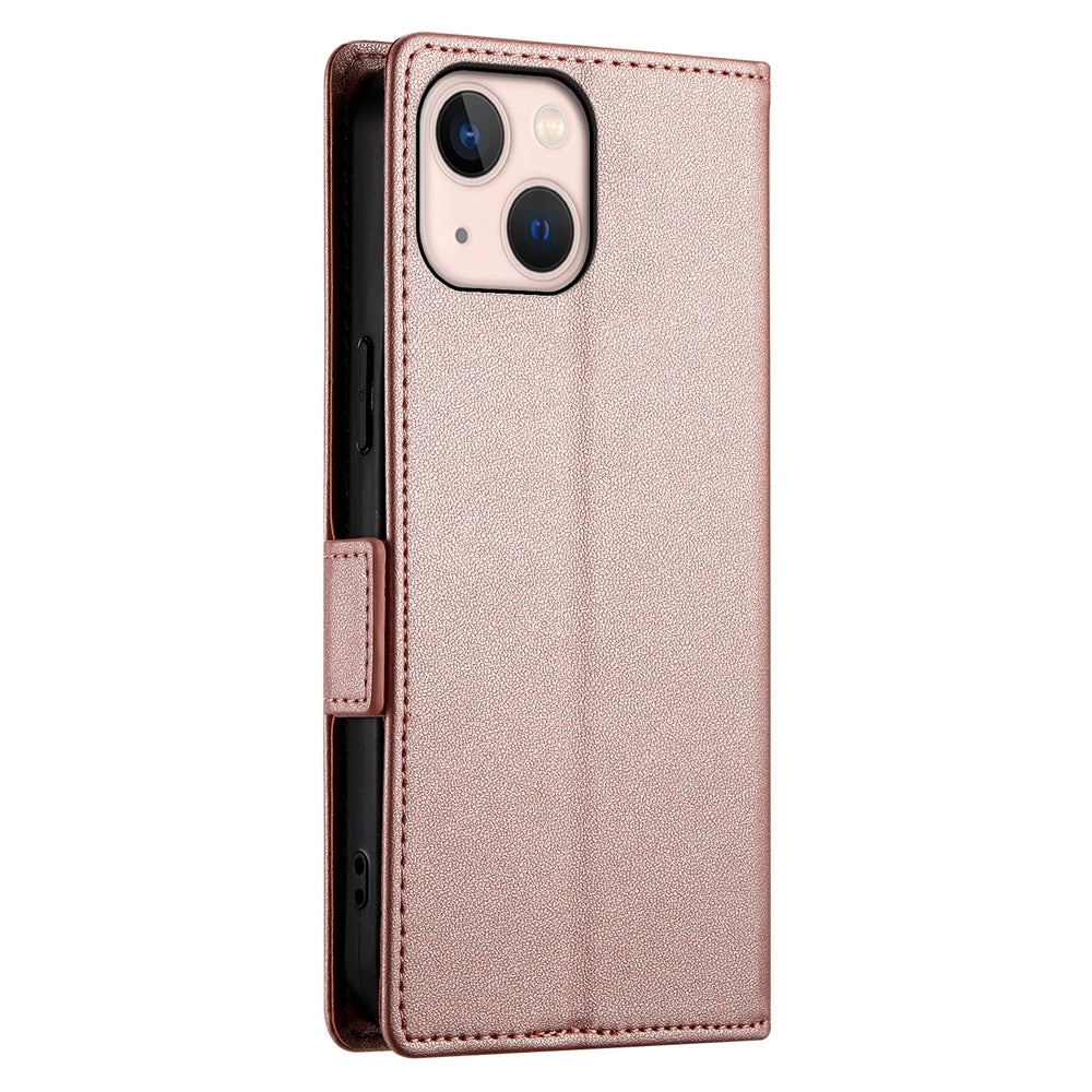 iPhone 13 mini Magnetic Leather Wallet Case with Card Slots, Stand Function & Full Protection