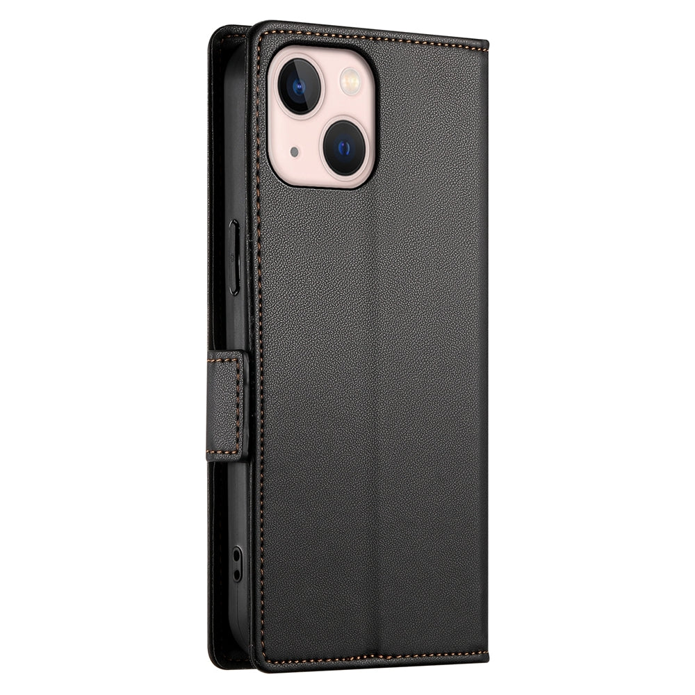 iPhone 13 mini Magnetic Leather Wallet Case with Card Slots, Stand Function & Full Protection