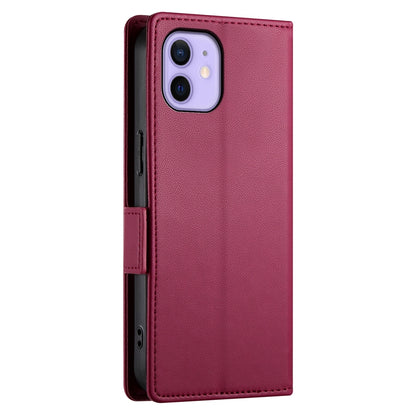 iPhone 12/12 Pro Magnetic Leather Wallet Case with Card Slots, Stand Function & Full Protection
