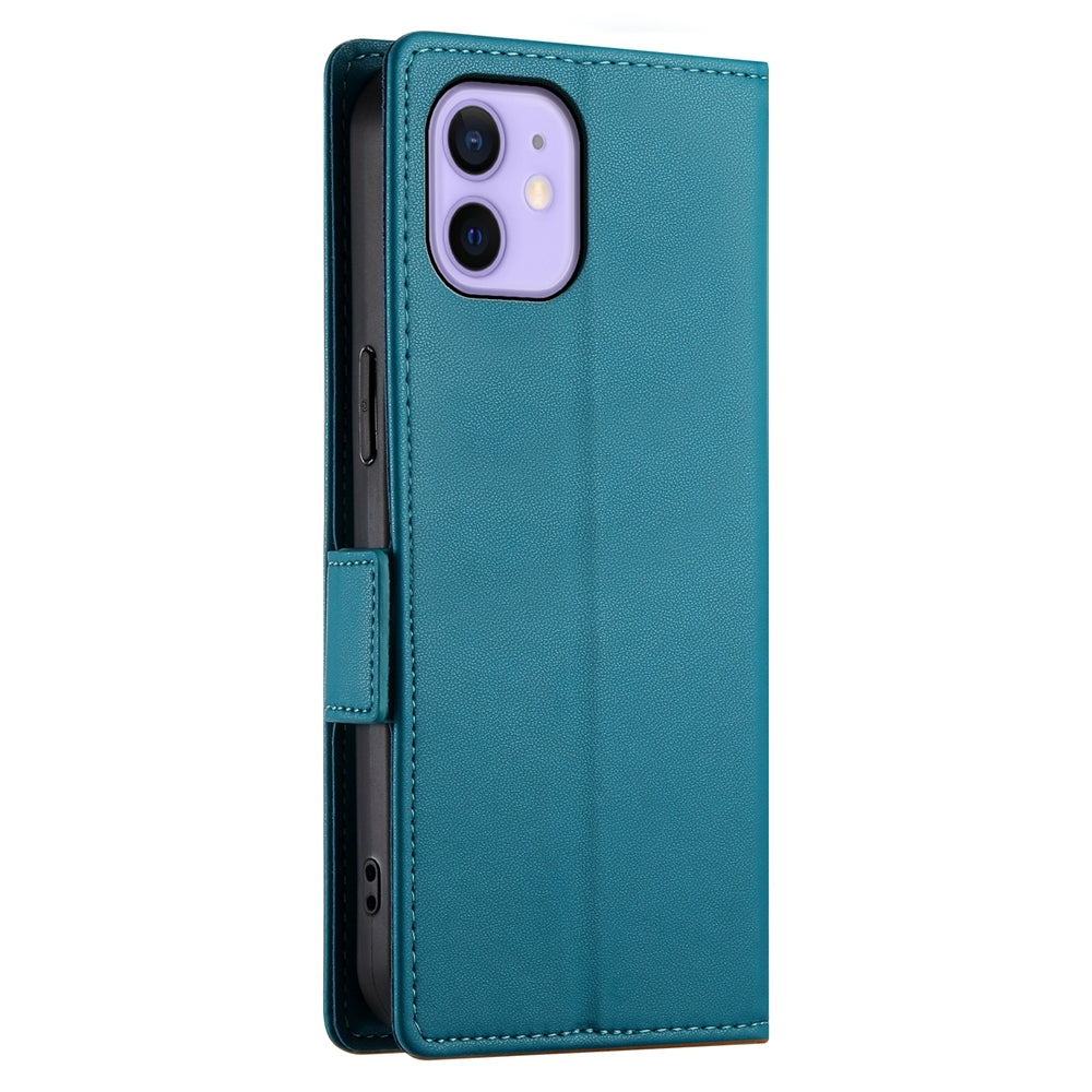 iPhone 12/12 Pro Magnetic Leather Wallet Case with Card Slots, Stand Function & Full Protection