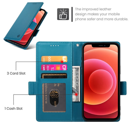 iPhone 12/12 Pro Magnetic Leather Wallet Case with Card Slots, Stand Function & Full Protection