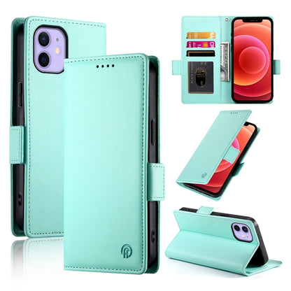 iPhone 12/12 Pro Magnetic Leather Wallet Case with Card Slots, Stand Function & Full Protection
