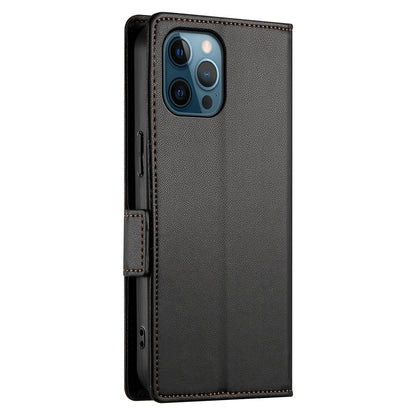 iPhone 12 Pro Max Magnetic Leather Wallet Case with Card Slots, Stand Function & Full Protection