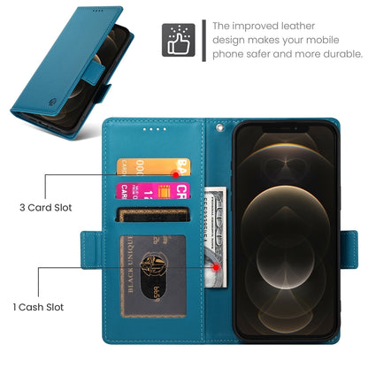 iPhone 12 Pro Max Magnetic Leather Wallet Case with Card Slots, Stand Function & Full Protection