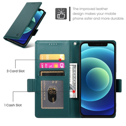 iPhone 12 mini Magnetic Leather Wallet Case with Card Slots, Stand Function & Full Protection