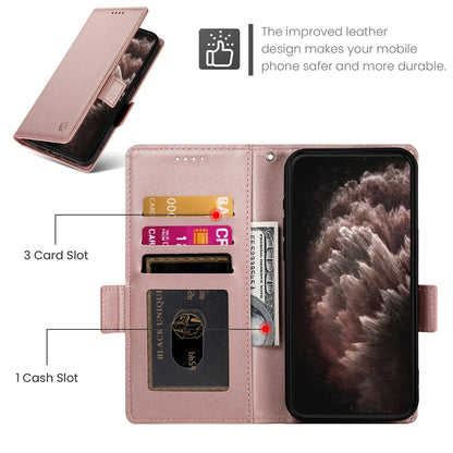 iPhone 11 Pro Max Magnetic Leather Wallet Case with Card Slots, Stand Function & Full Protection