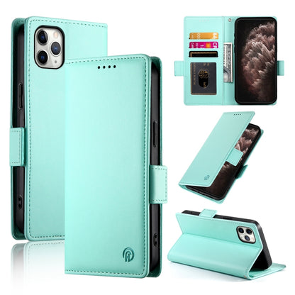 iPhone 11 Pro Max Magnetic Leather Wallet Case with Card Slots, Stand Function & Full Protection