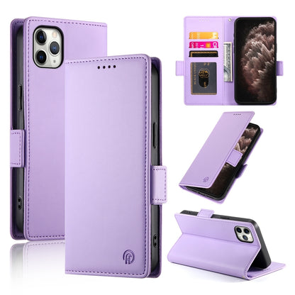 iPhone 11 Pro Max Magnetic Leather Wallet Case with Card Slots, Stand Function & Full Protection