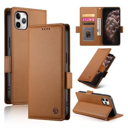 iPhone 11 Pro Max Magnetic Leather Wallet Case with Card Slots, Stand Function & Full Protection