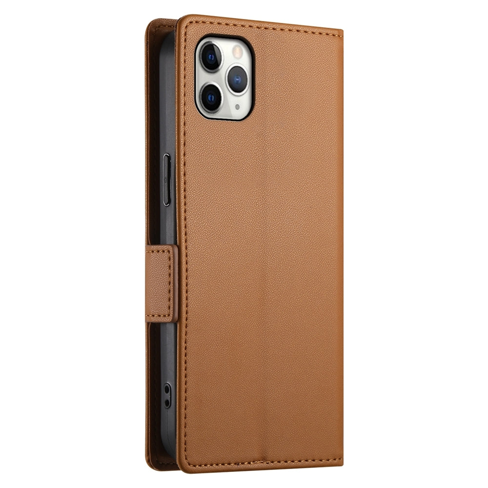 iPhone 11 Pro Max Magnetic Leather Wallet Case with Card Slots, Stand Function & Full Protection
