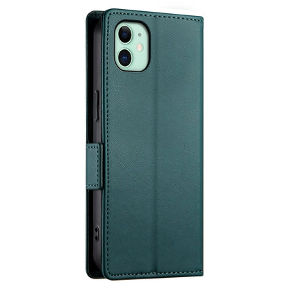 iPhone 11 Magnetic Leather Wallet Case with Card Slots, Stand Function & Full Protection