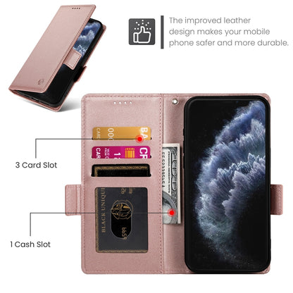 iPhone 11 Pro Magnetic Leather Wallet Case with Card Slots, Stand Function & Full Protection