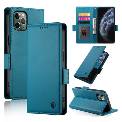 iPhone 11 Pro Magnetic Leather Wallet Case with Card Slots, Stand Function & Full Protection