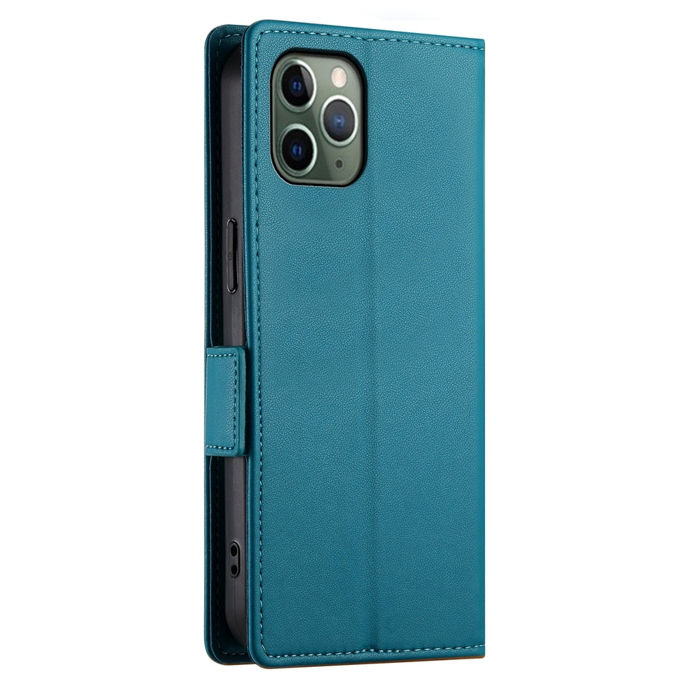 iPhone 11 Pro Magnetic Leather Wallet Case with Card Slots, Stand Function & Full Protection
