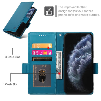 iPhone 11 Pro Magnetic Leather Wallet Case with Card Slots, Stand Function & Full Protection