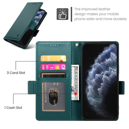 iPhone 11 Pro Magnetic Leather Wallet Case with Card Slots, Stand Function & Full Protection