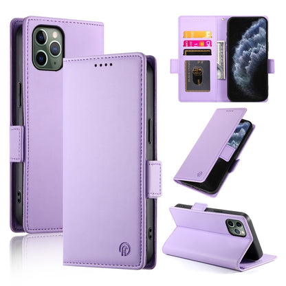 iPhone 11 Pro Magnetic Leather Wallet Case with Card Slots, Stand Function & Full Protection