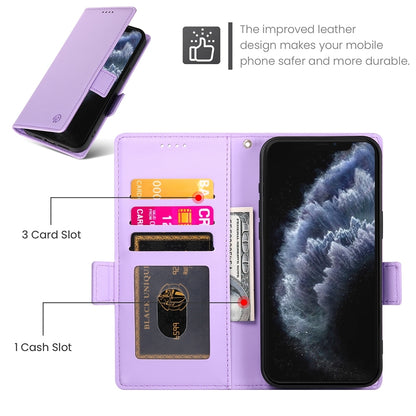 iPhone 11 Pro Magnetic Leather Wallet Case with Card Slots, Stand Function & Full Protection