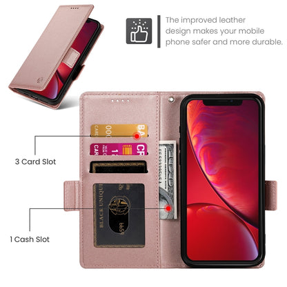 iPhone X/XS Magnetic Leather Wallet Case with Card Slots, Stand Function & Full Protection