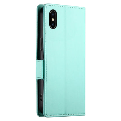 iPhone X/XS Magnetic Leather Wallet Case with Card Slots, Stand Function & Full Protection