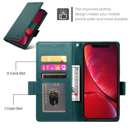 iPhone X/XS Magnetic Leather Wallet Case with Card Slots, Stand Function & Full Protection
