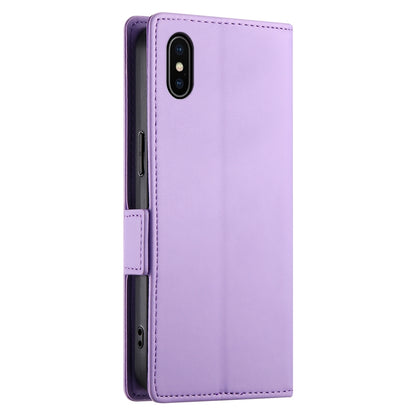 iPhone X/XS Magnetic Leather Wallet Case with Card Slots, Stand Function & Full Protection