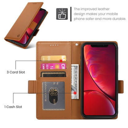 iPhone X/XS Magnetic Leather Wallet Case with Card Slots, Stand Function & Full Protection