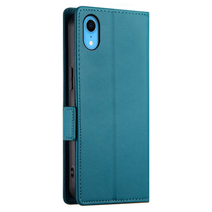 iPhone XR Magnetic Leather Wallet Case with Card Slots, Stand Function & Full Protection