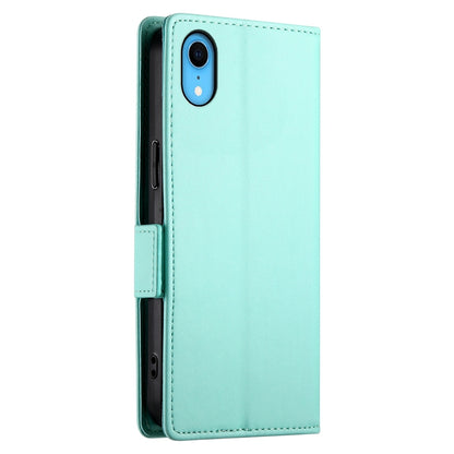 iPhone XR Magnetic Leather Wallet Case with Card Slots, Stand Function & Full Protection
