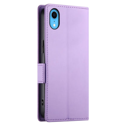 iPhone XR Magnetic Leather Wallet Case with Card Slots, Stand Function & Full Protection