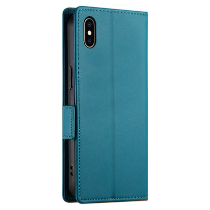 iPhone XS Max Magnetic Leather Wallet Case with Card Slots, Stand Function & Full Protection