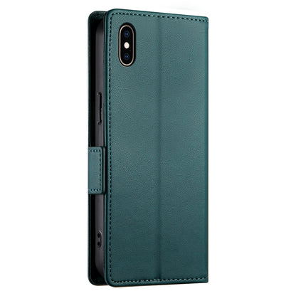 iPhone XS Max Magnetic Leather Wallet Case with Card Slots, Stand Function & Full Protection