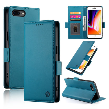 iPhone 7 Plus Magnetic Leather Wallet Case with Card Slots, Stand Function & Full Protection