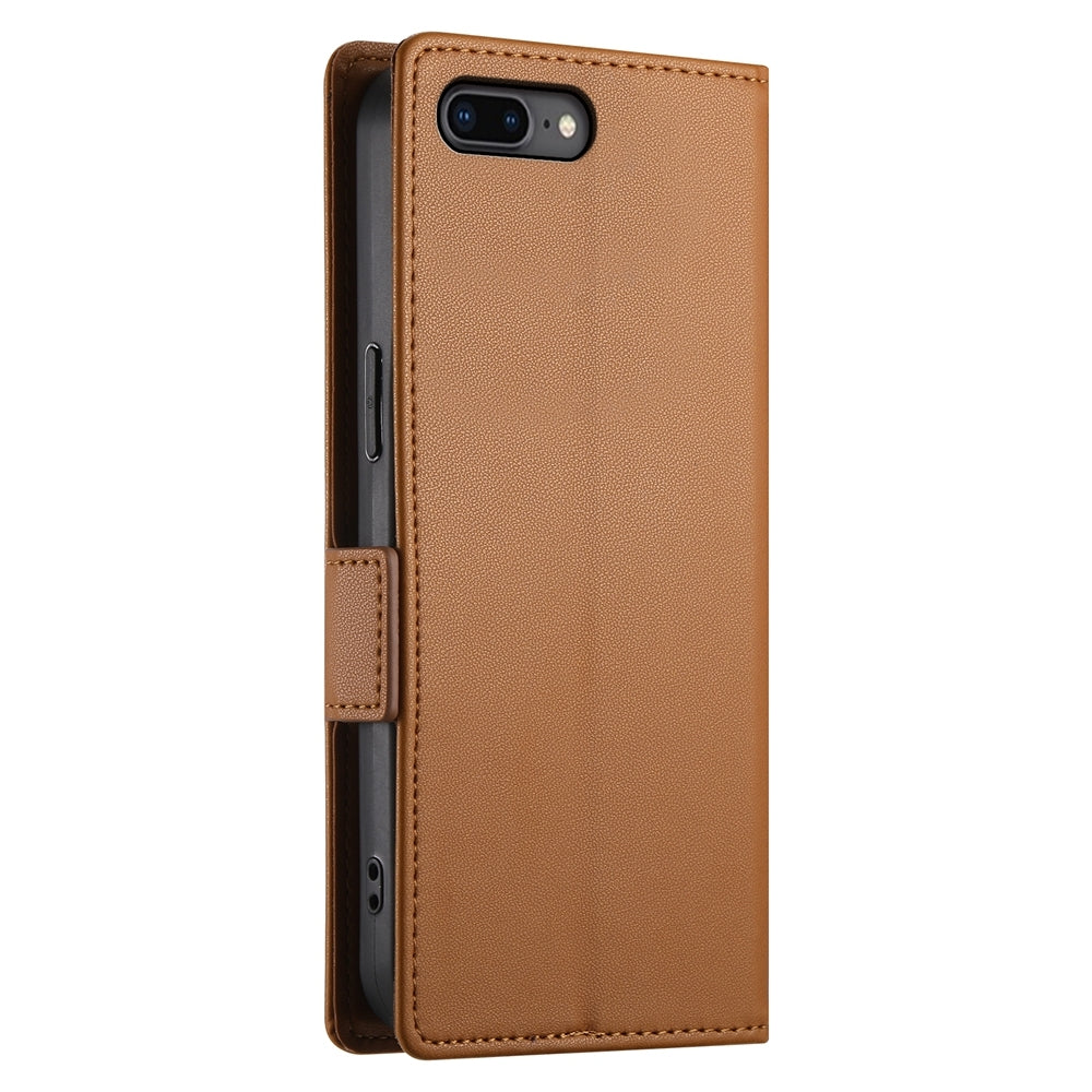 iPhone 7 Plus Magnetic Leather Wallet Case with Card Slots, Stand Function & Full Protection
