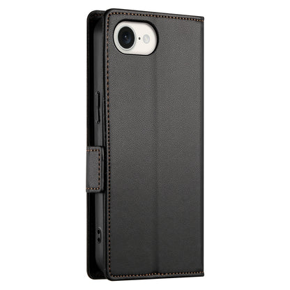 iPhone SE 2024 Magnetic Leather Wallet Case with Card Slots, Stand Function & Full Protection