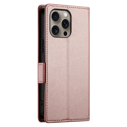 iPhone 16 Pro Max Magnetic Leather Wallet Case with Card Slots, Stand Function & Full Protection