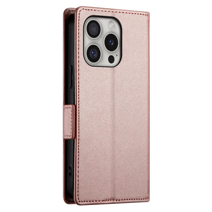 iPhone 16 Pro Magnetic Leather Wallet Case with Card Slots, Stand Function & Full Protection