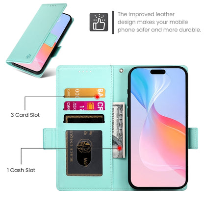 iPhone 16 Pro Magnetic Leather Wallet Case with Card Slots, Stand Function & Full Protection