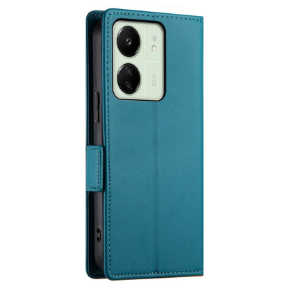 Xiaomi Redmi 13R Magnetic Leather Wallet Case with Card Slots, Stand Function & Full Protection