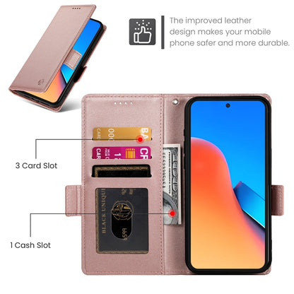 Xiaomi Redmi Note 12R Magnetic Leather Wallet Case with Card Slots, Stand Function & Full Protection