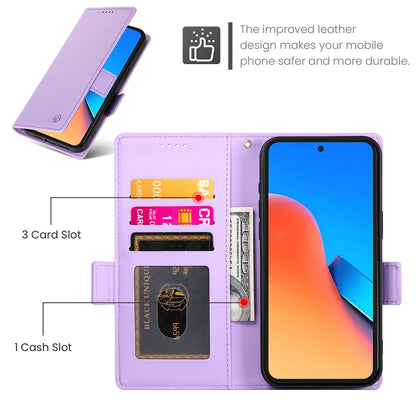 Xiaomi Redmi Note 12R Magnetic Leather Wallet Case with Card Slots, Stand Function & Full Protection