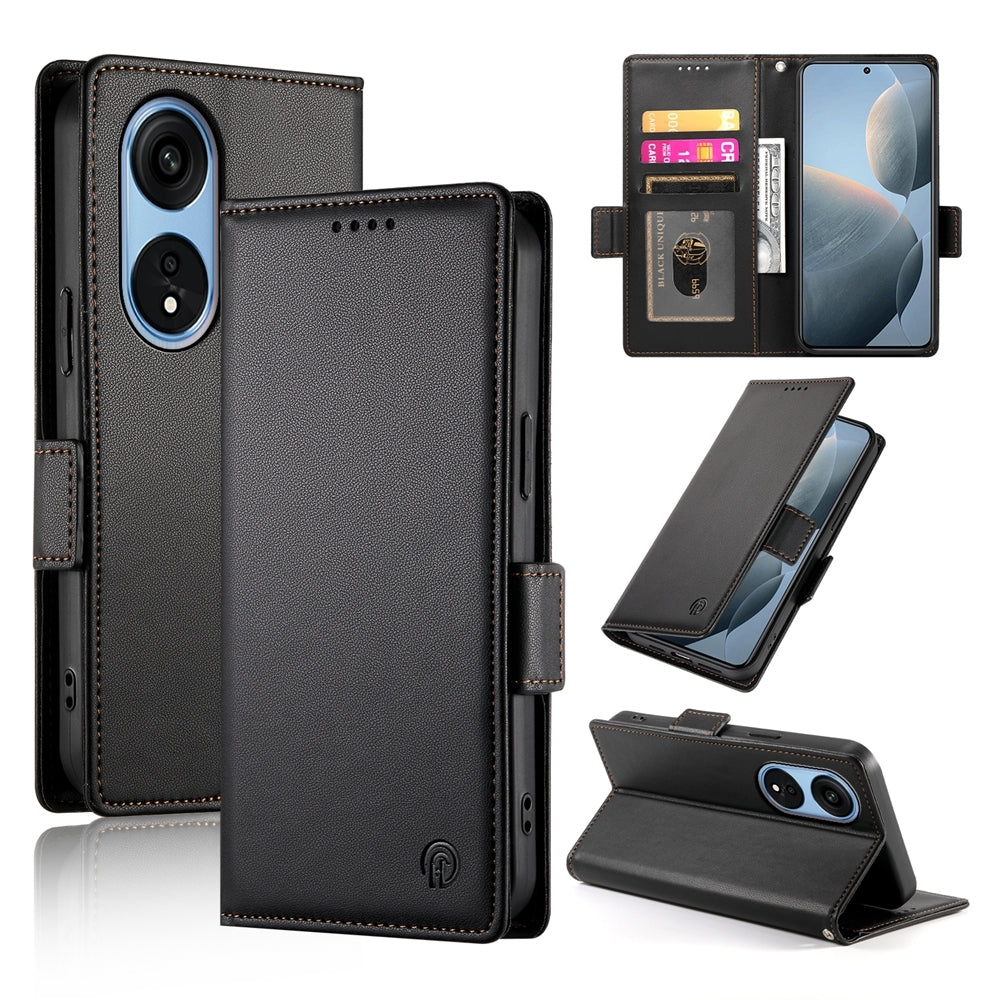Xiaomi Poco X6 Pro 5G Global Magnetic Leather Wallet Case with Card Slots, Stand Function & Full Protection