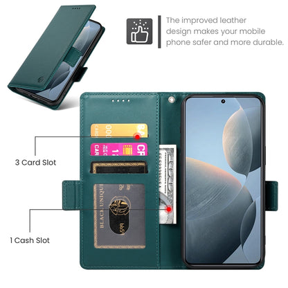Xiaomi Poco X6 Pro 5G Global Magnetic Leather Wallet Case with Card Slots, Stand Function & Full Protection