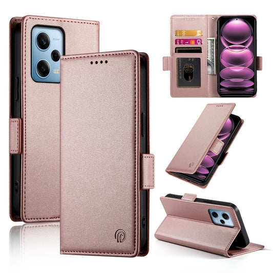 Xiaomi Redmi Note 12 Pro Speed Magnetic Leather Wallet Case with Card Slots, Stand Function & Full Protection